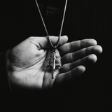 Trident Locket in 22K Gold Plated Stainless Steel Spiritual Pendant